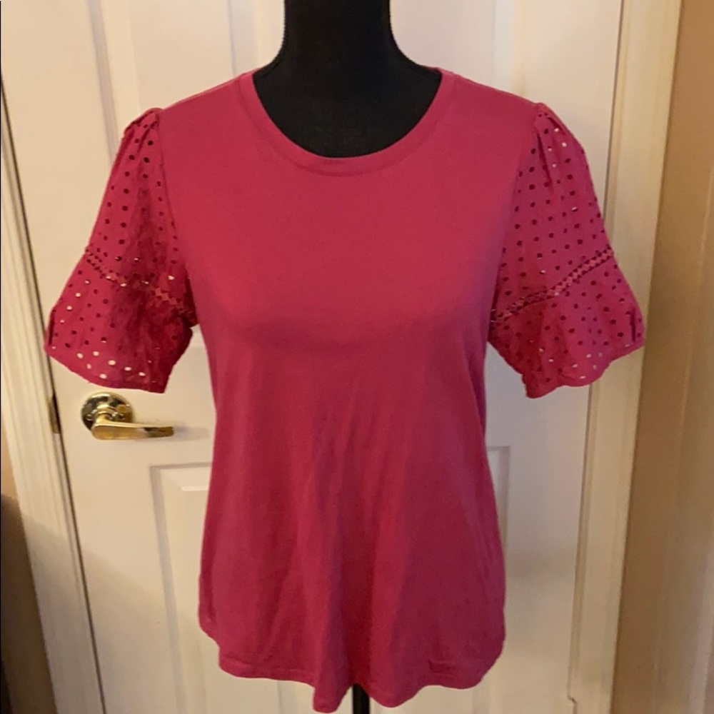 Ann Taylor Detailed Tee Shirt